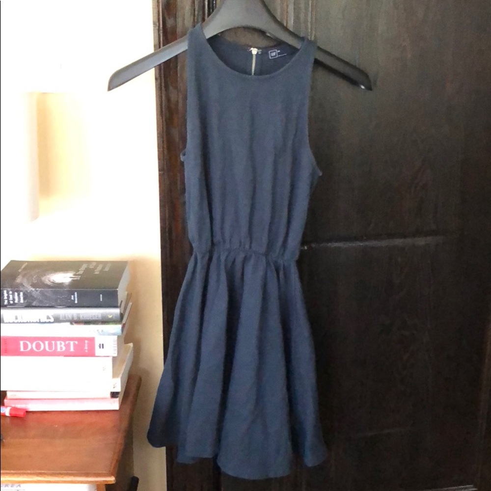 Gap dress, teal, zip back sz. XS